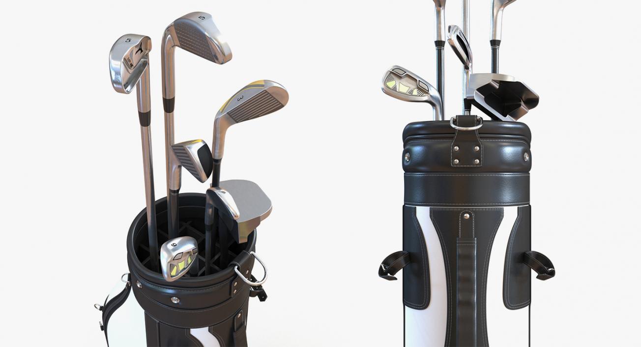 Golf Equipment Collection 3 3D