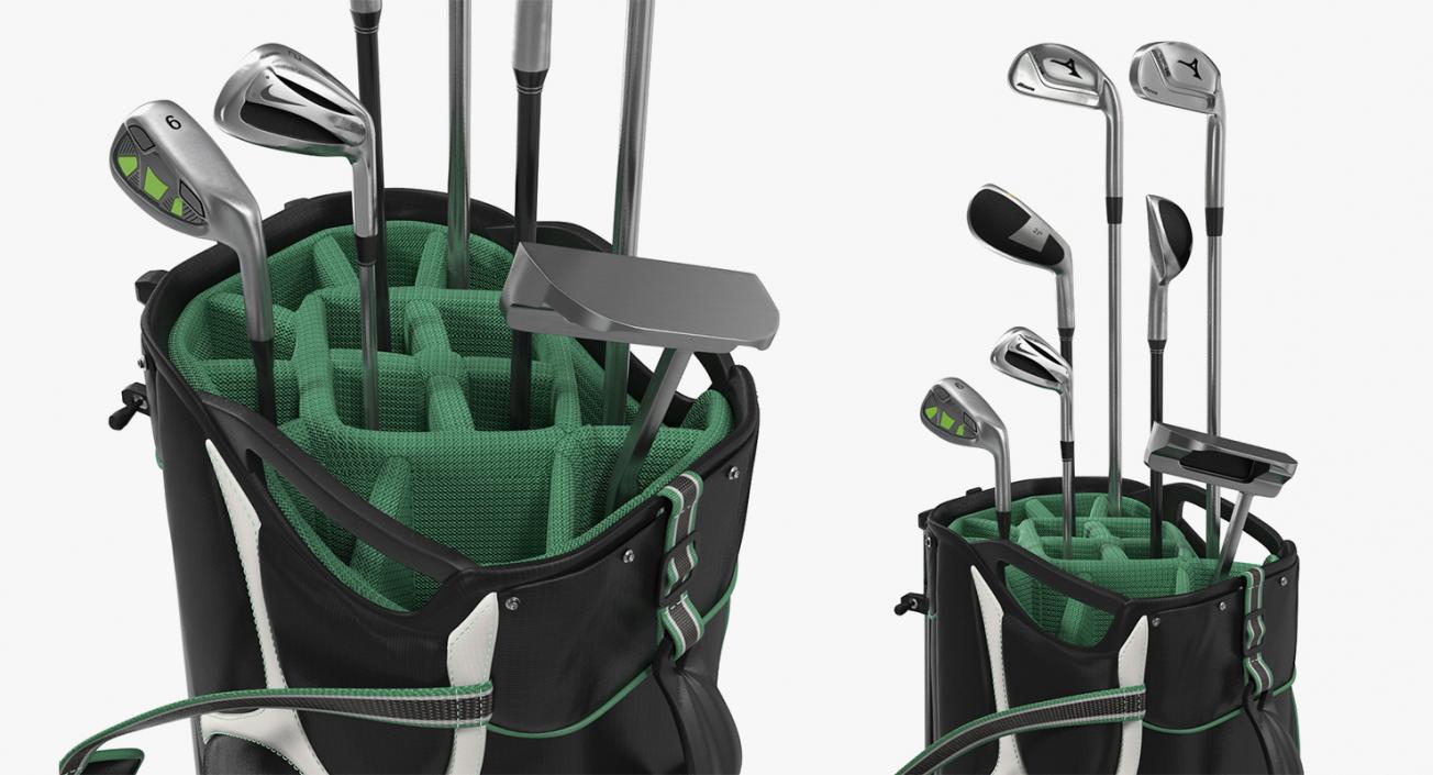 Golf Equipment Collection 3 3D