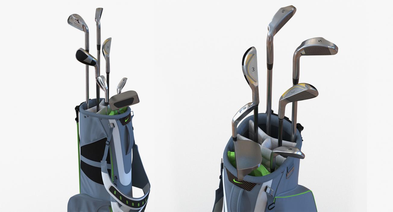 Golf Equipment Collection 3 3D