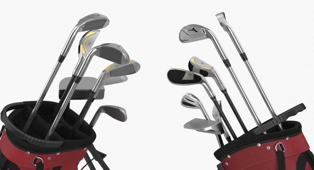 Golf Equipment Collection 3 3D