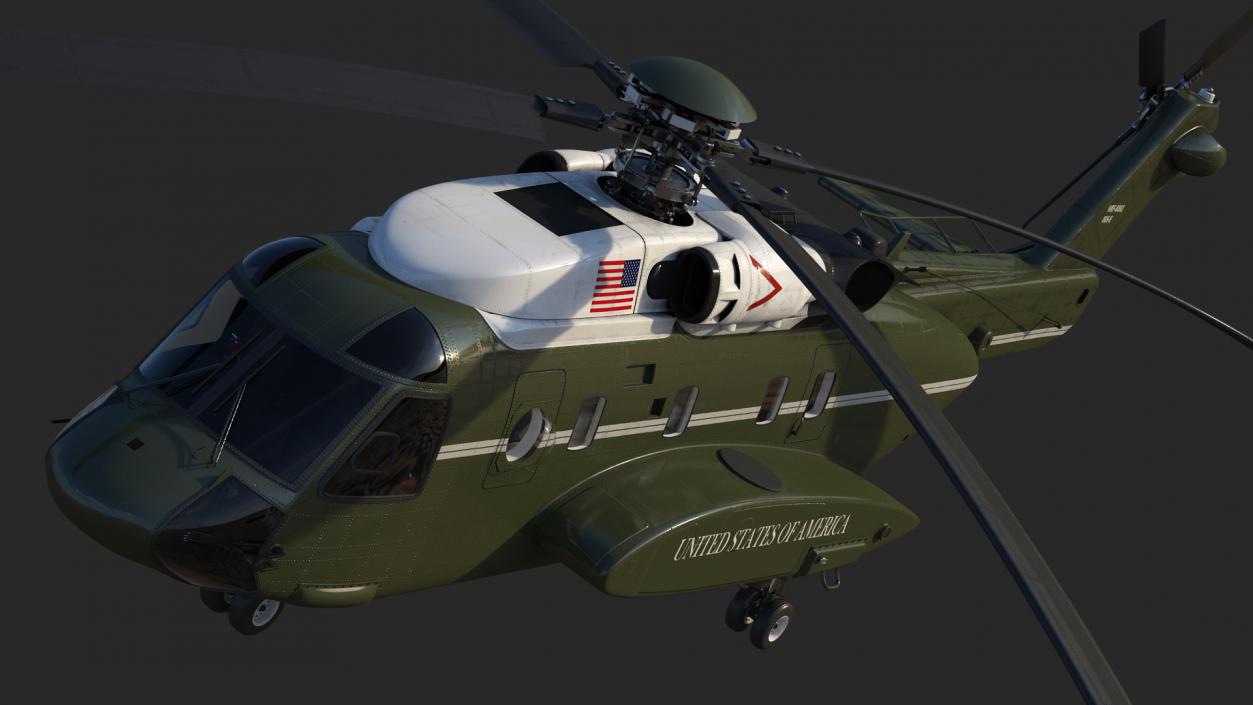 3D model Sikorsky VH-92 Marine One