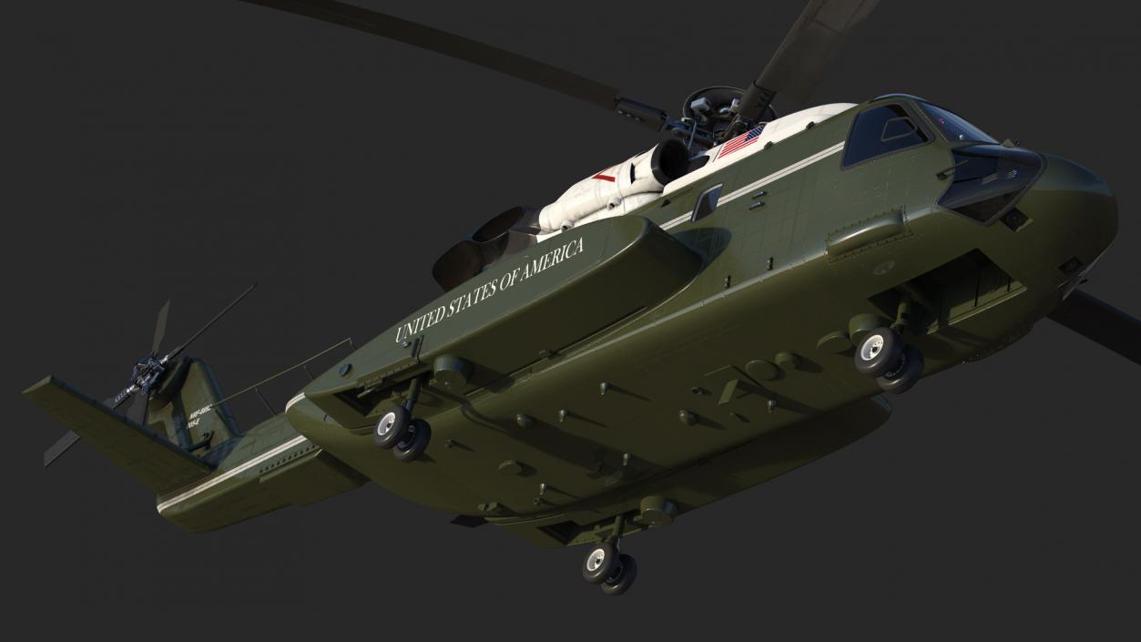 3D model Sikorsky VH-92 Marine One