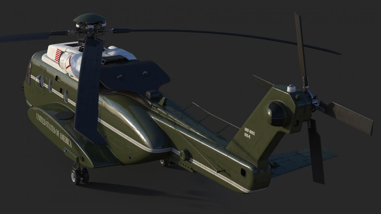 3D model Sikorsky VH-92 Marine One