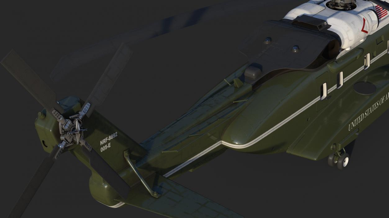 3D model Sikorsky VH-92 Marine One