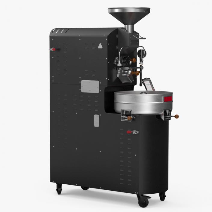 3D Coffee Roaster Machine Black model