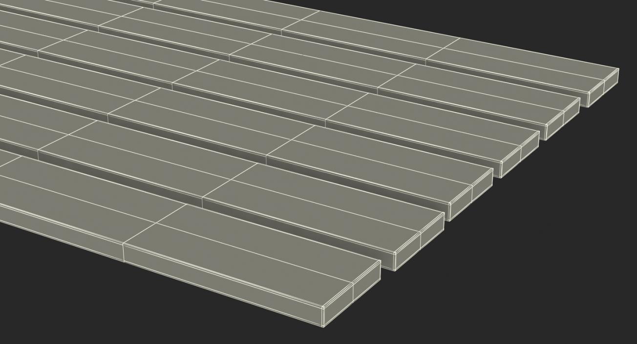 Wooden Planks Set 3D