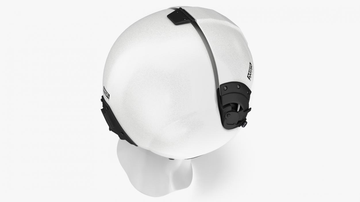 3D model Helicopter Pilot Helmet LH350 White