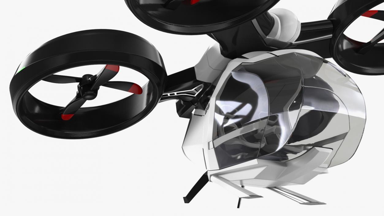 3D Futuristic Passenger Drone