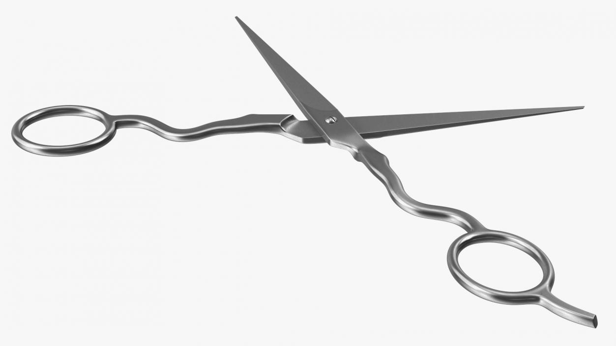 3D model Barber Scissors