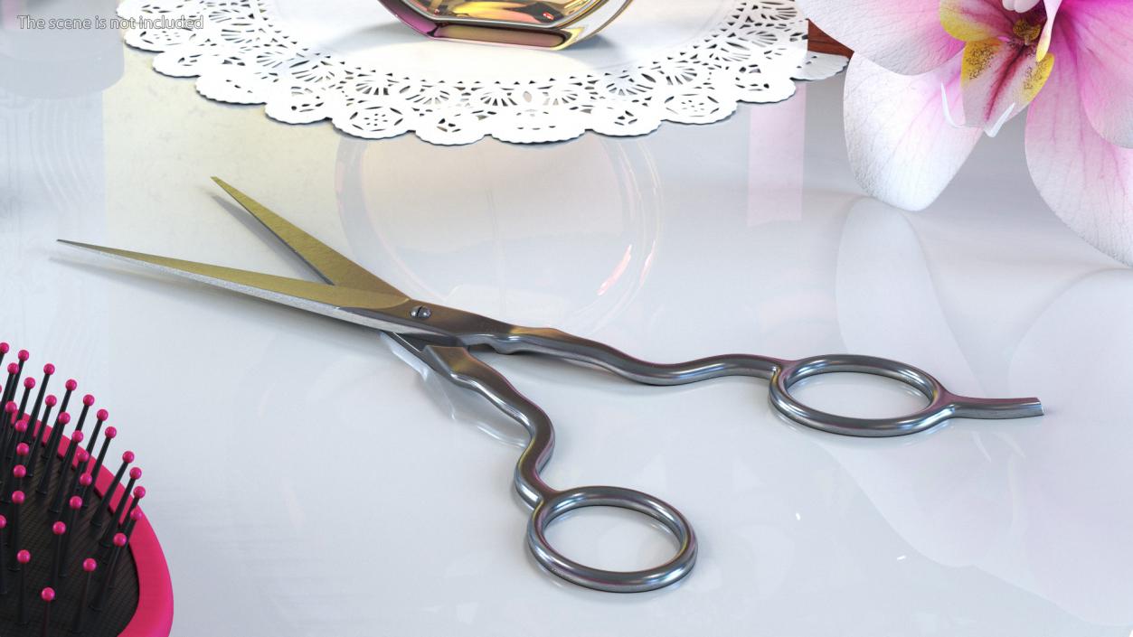 3D model Barber Scissors