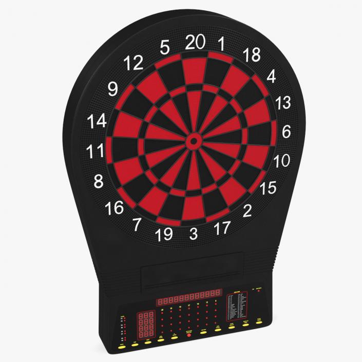 3D Electronic Dartboard with Scoreboard