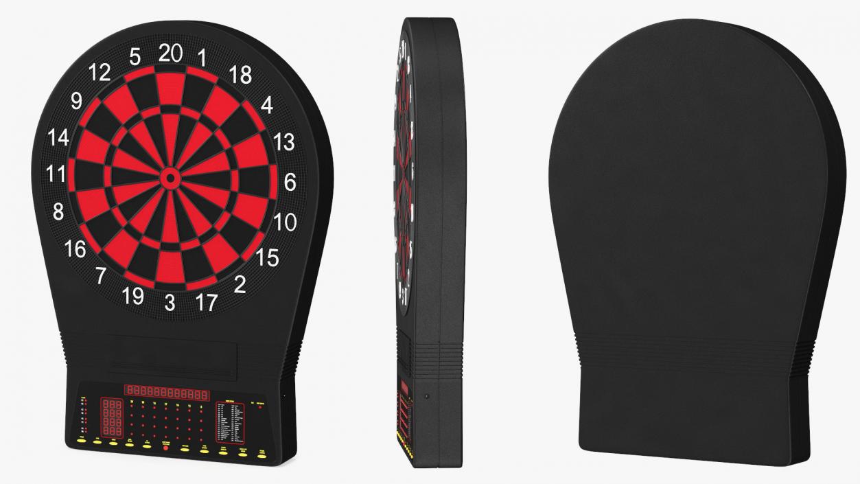 3D Electronic Dartboard with Scoreboard