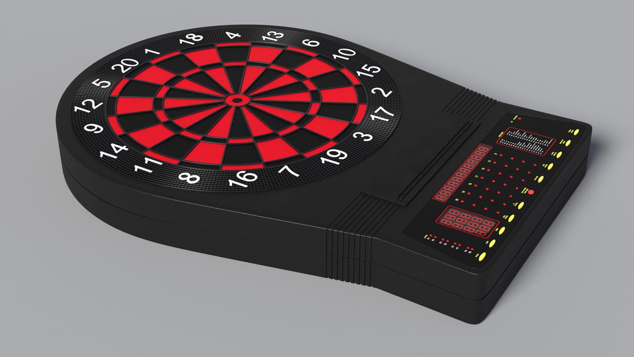 3D Electronic Dartboard with Scoreboard