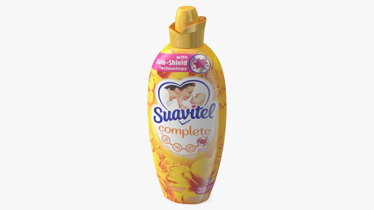 Suavitel Morning Sun Liquid Fabric Softener Small 3D model