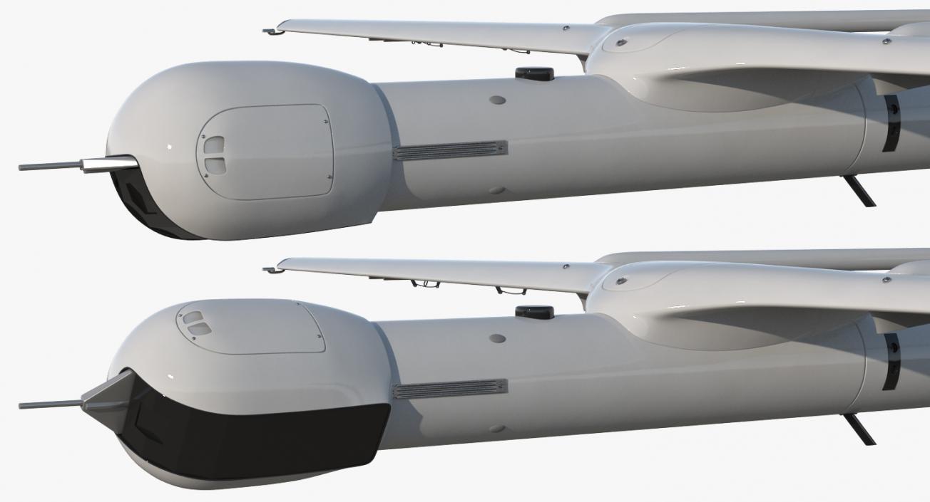 Small Military UAVs Rigged 2 Collection 3D model