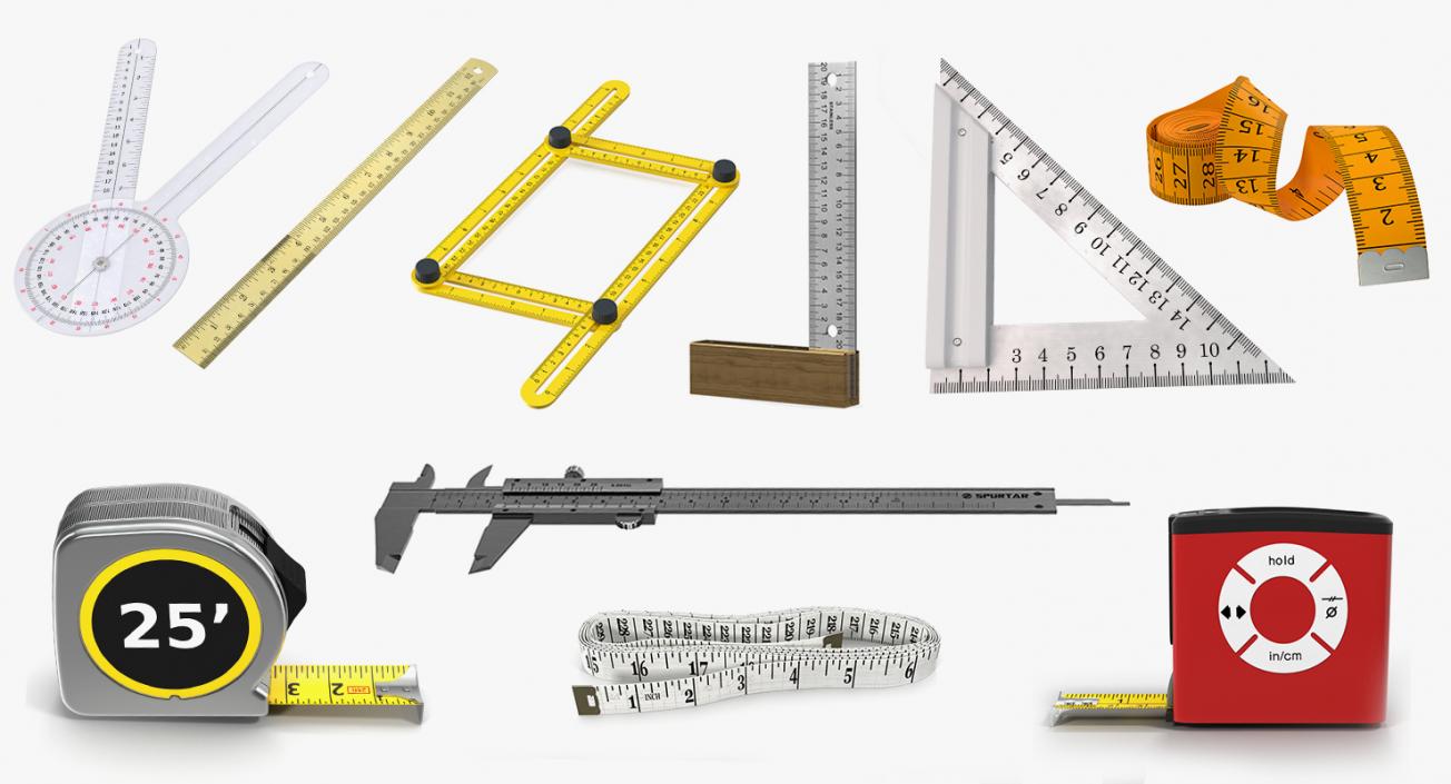 3D Measure Tools Collection 8