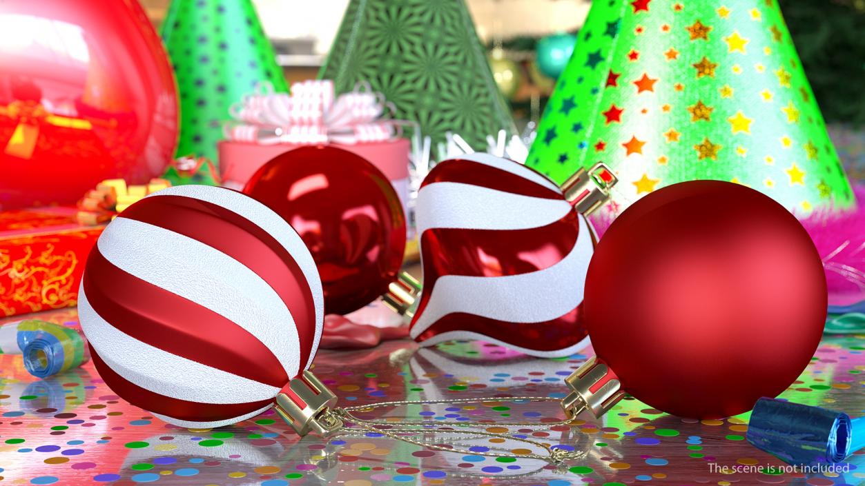 3D Holiday Aisle Ball model