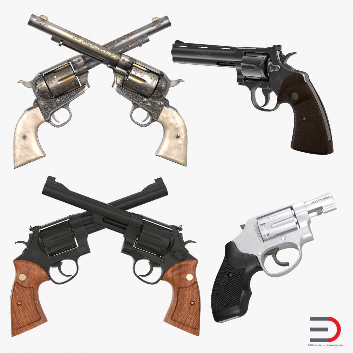 Revolvers Collection 2 3D