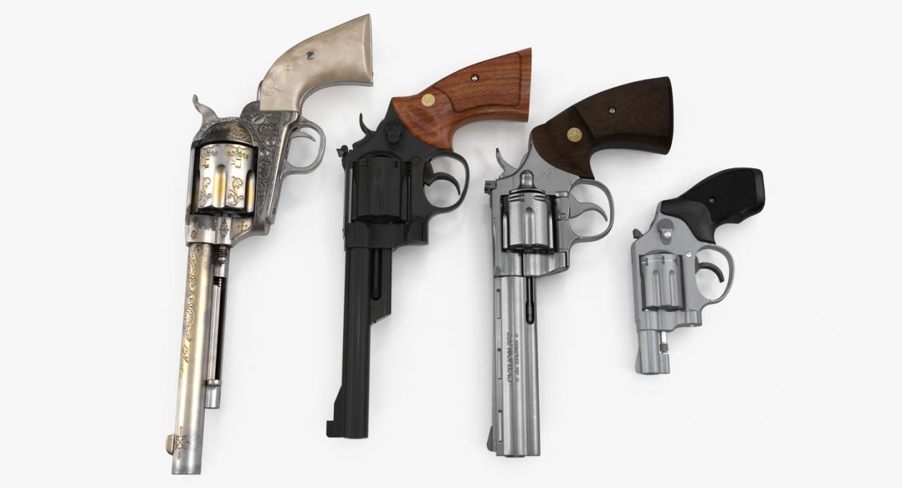 Revolvers Collection 2 3D