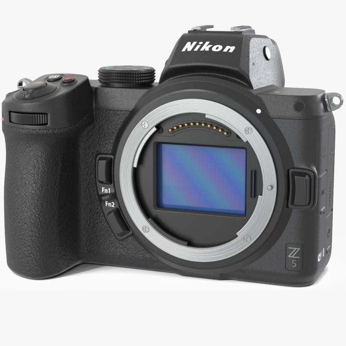 Mirrorless Digital Camera Nikon Z5 Body 3D model