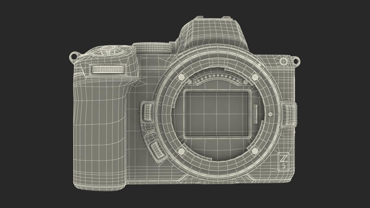 Mirrorless Digital Camera Nikon Z5 Body 3D model