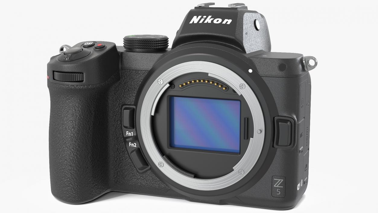 Mirrorless Digital Camera Nikon Z5 Body 3D model