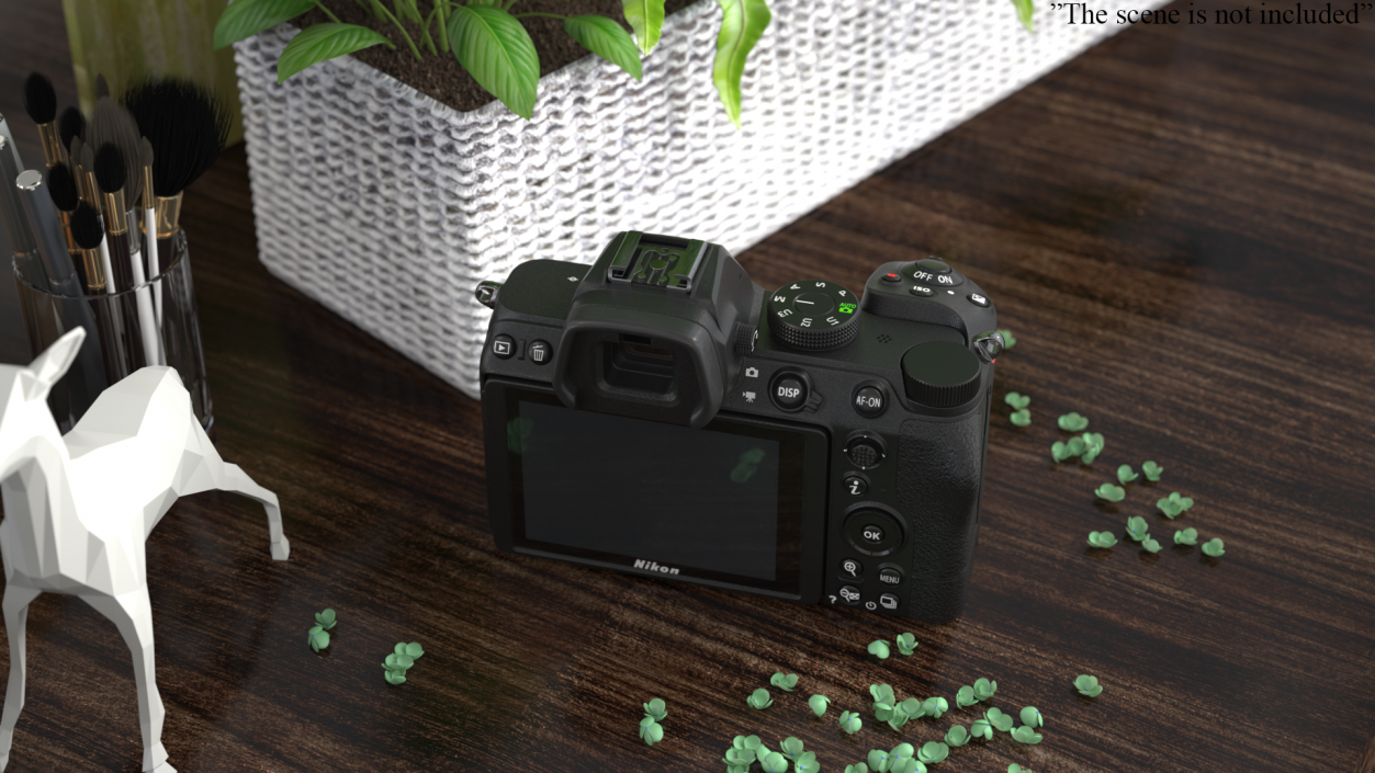 Mirrorless Digital Camera Nikon Z5 Body 3D model