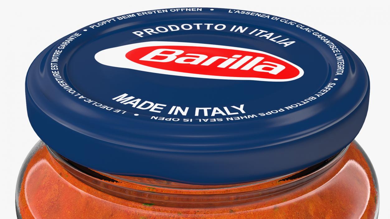 3D Barilla Meat Bolognese Sauce model