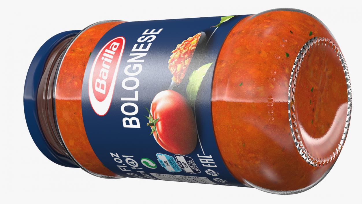 3D Barilla Meat Bolognese Sauce model