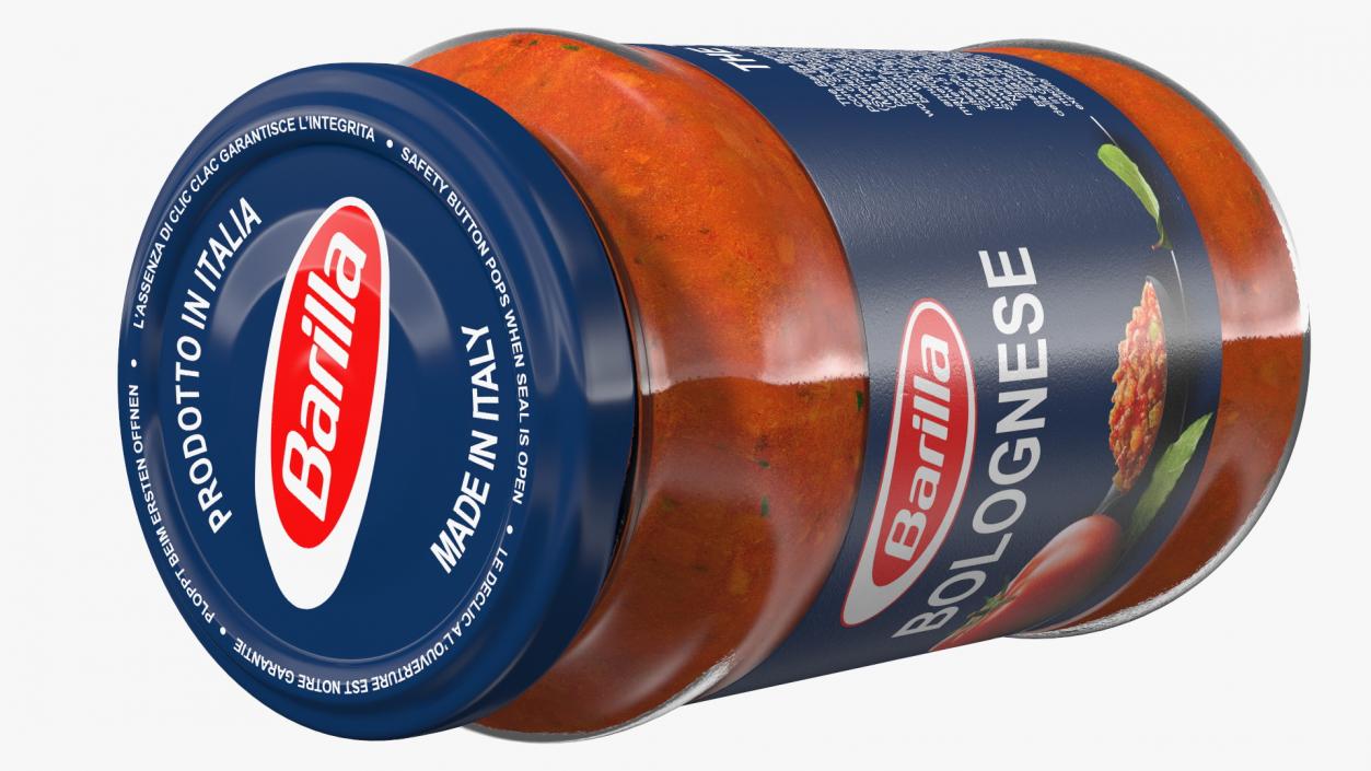 3D Barilla Meat Bolognese Sauce model