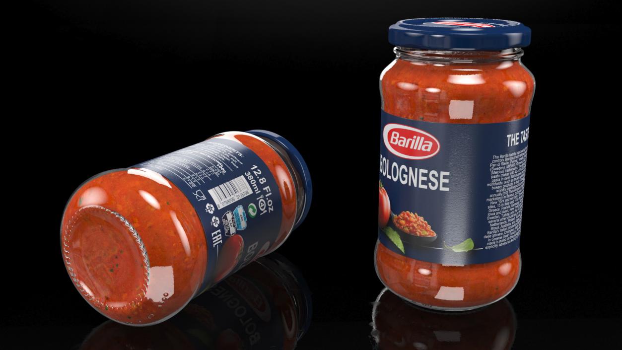 3D Barilla Meat Bolognese Sauce model