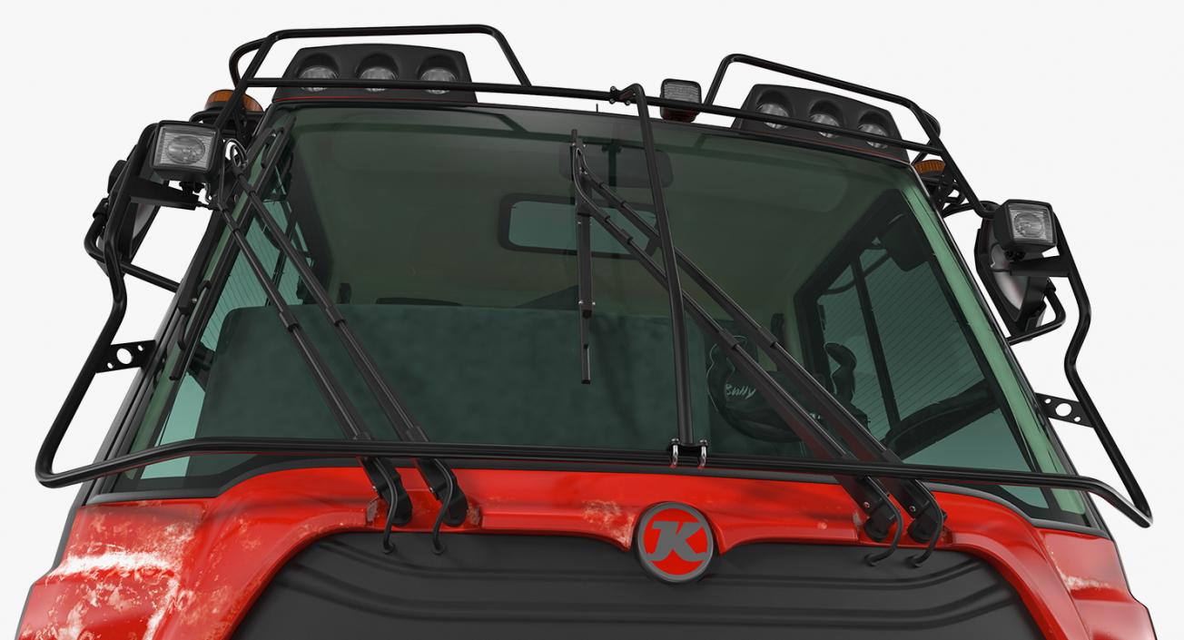 3D model Snowy PistenBully Snowcat