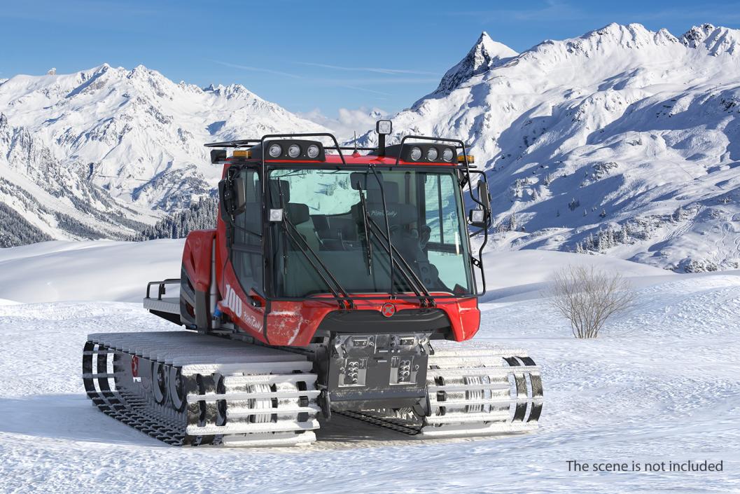 3D model Snowy PistenBully Snowcat