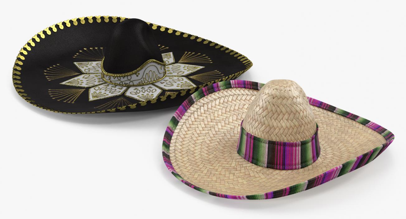 3D model Sombreros Collection