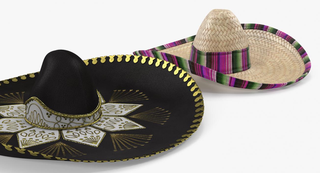 3D model Sombreros Collection