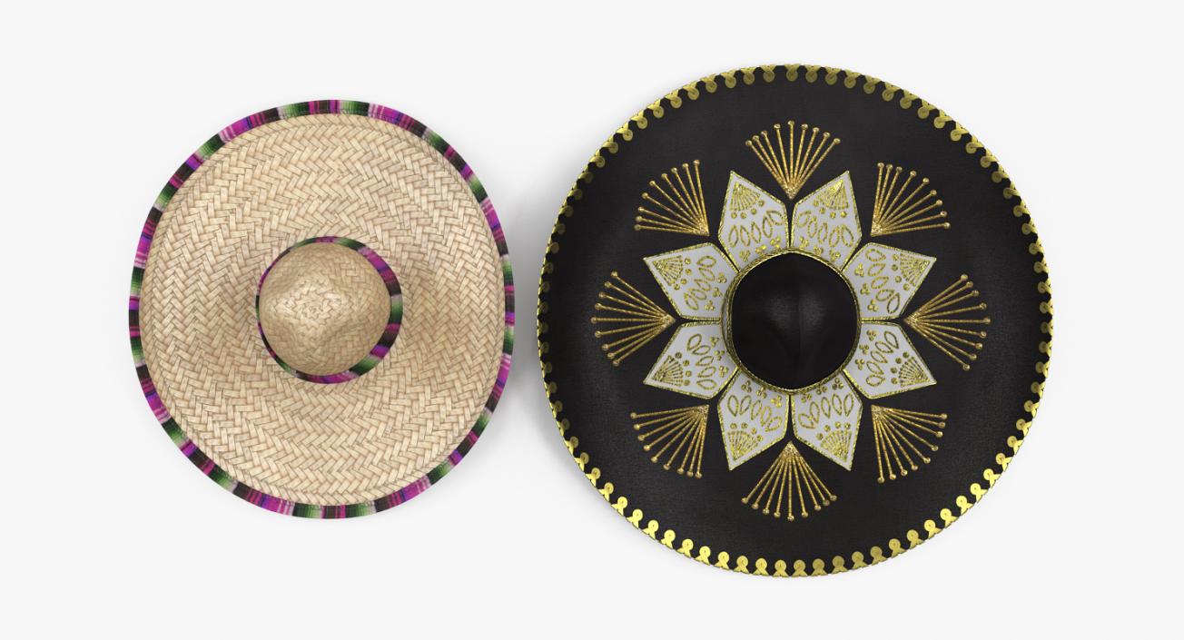 3D model Sombreros Collection