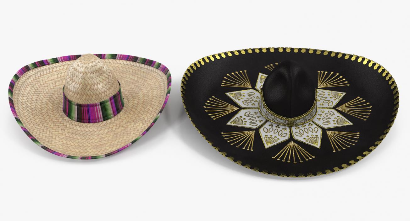 3D model Sombreros Collection