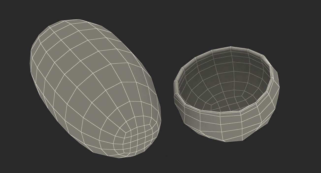 Single Acorn 3D