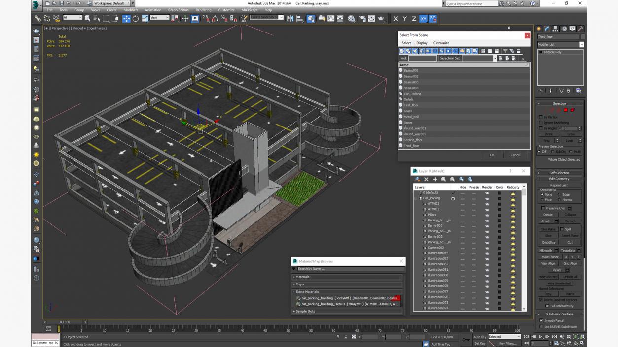 3D Car Parking