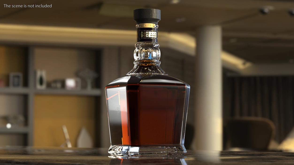 3D model Whiskey Jack Daniels Light Single-Barrel