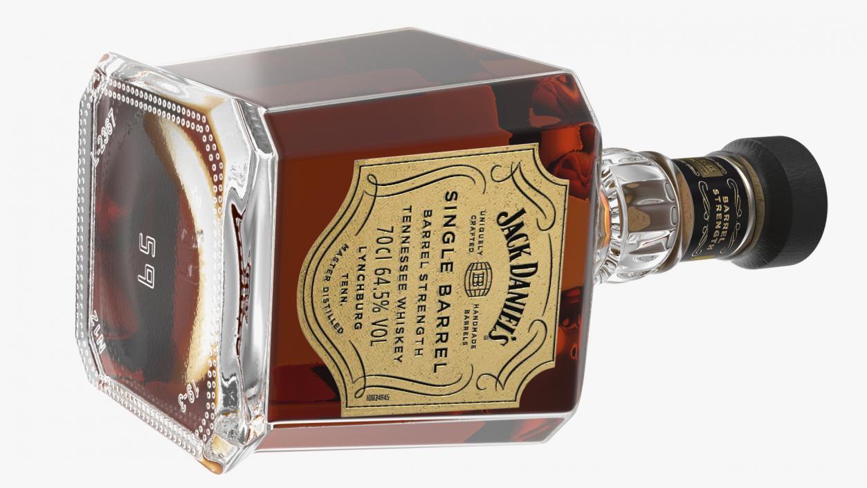 3D model Whiskey Jack Daniels Light Single-Barrel