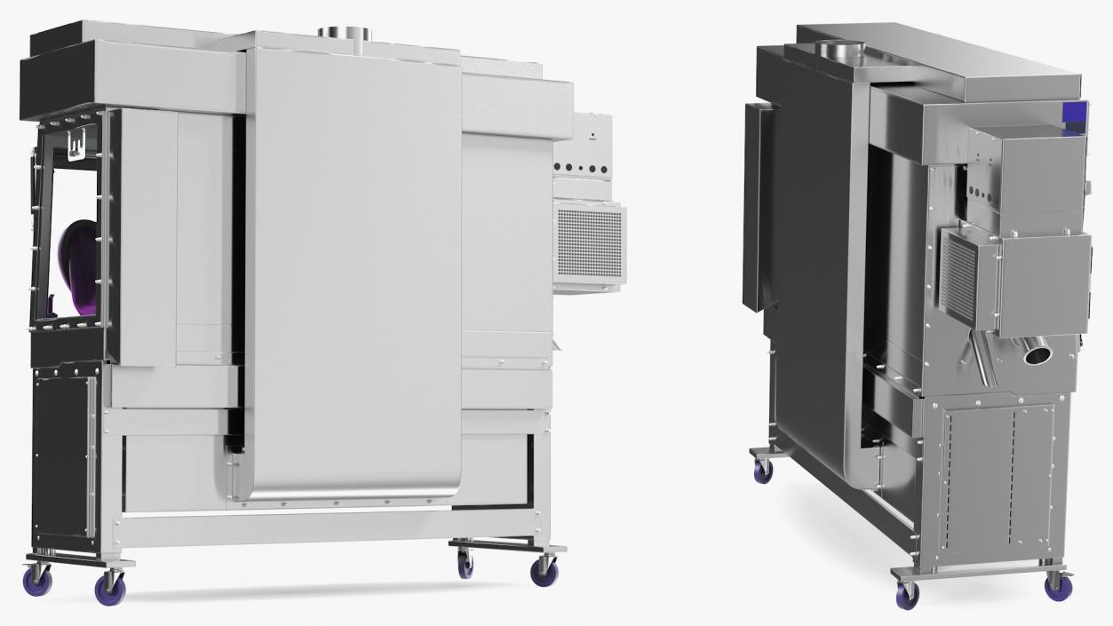 3D Compounding Aseptic Isolator model