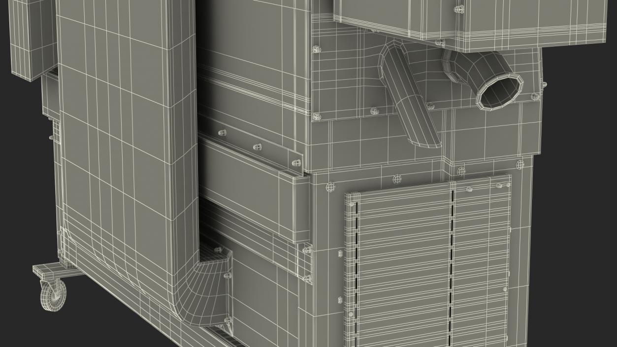 3D Compounding Aseptic Isolator model