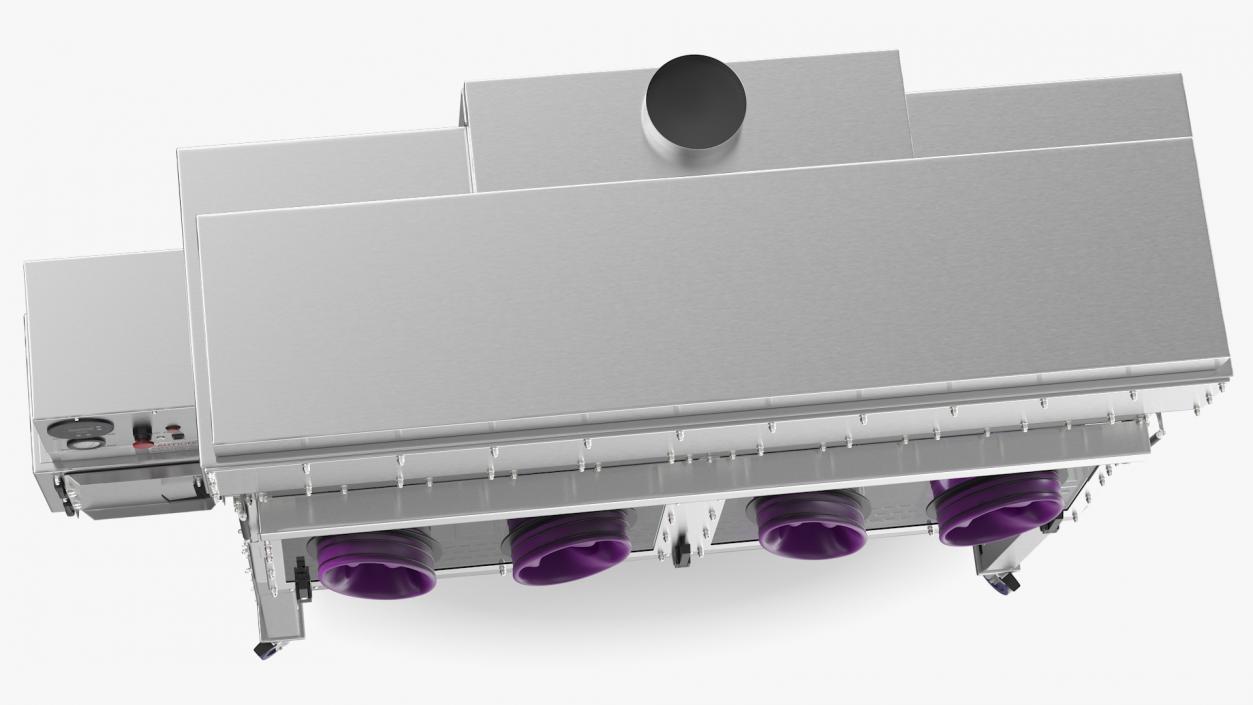 3D Compounding Aseptic Isolator model