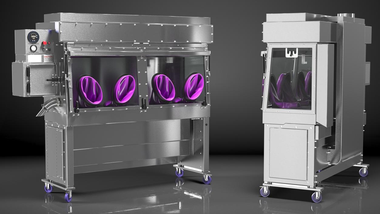 3D Compounding Aseptic Isolator model