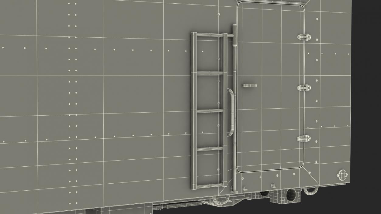 3D Desert Radar Cabin model