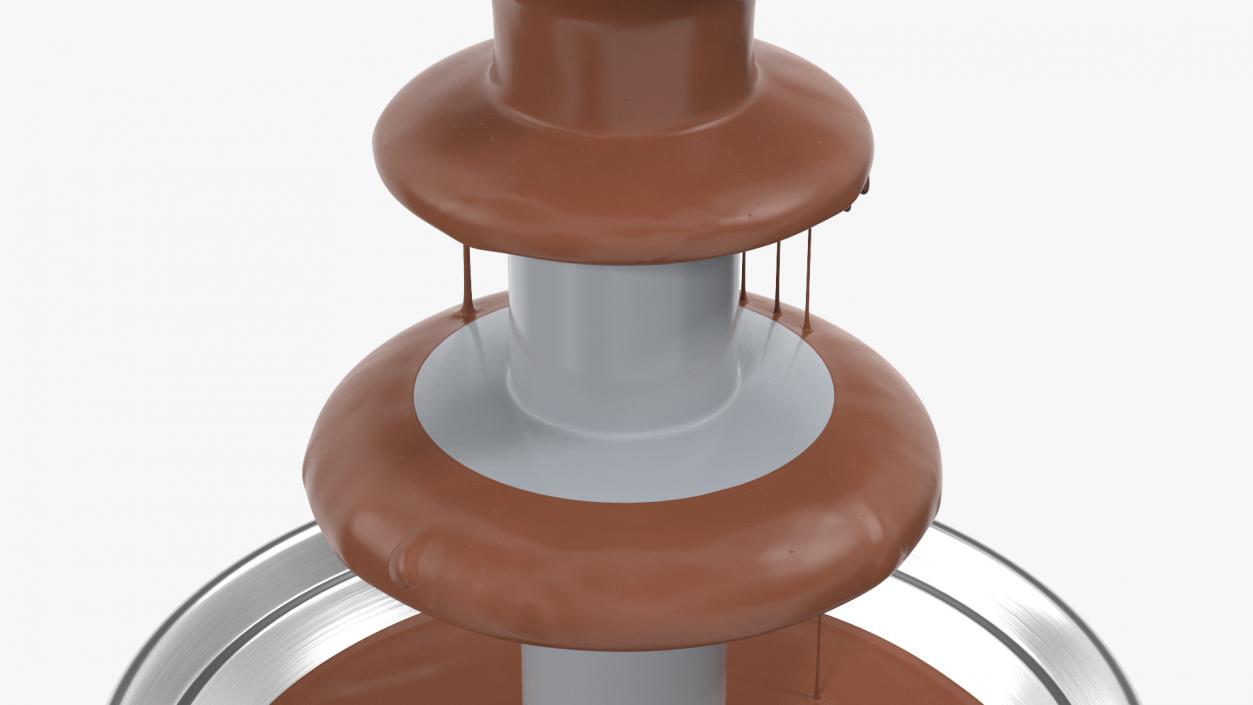 3D Chocolate Fountain model