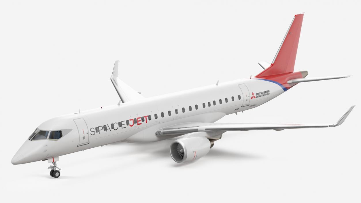 3D Mitsubishi SpaceJet M90 model