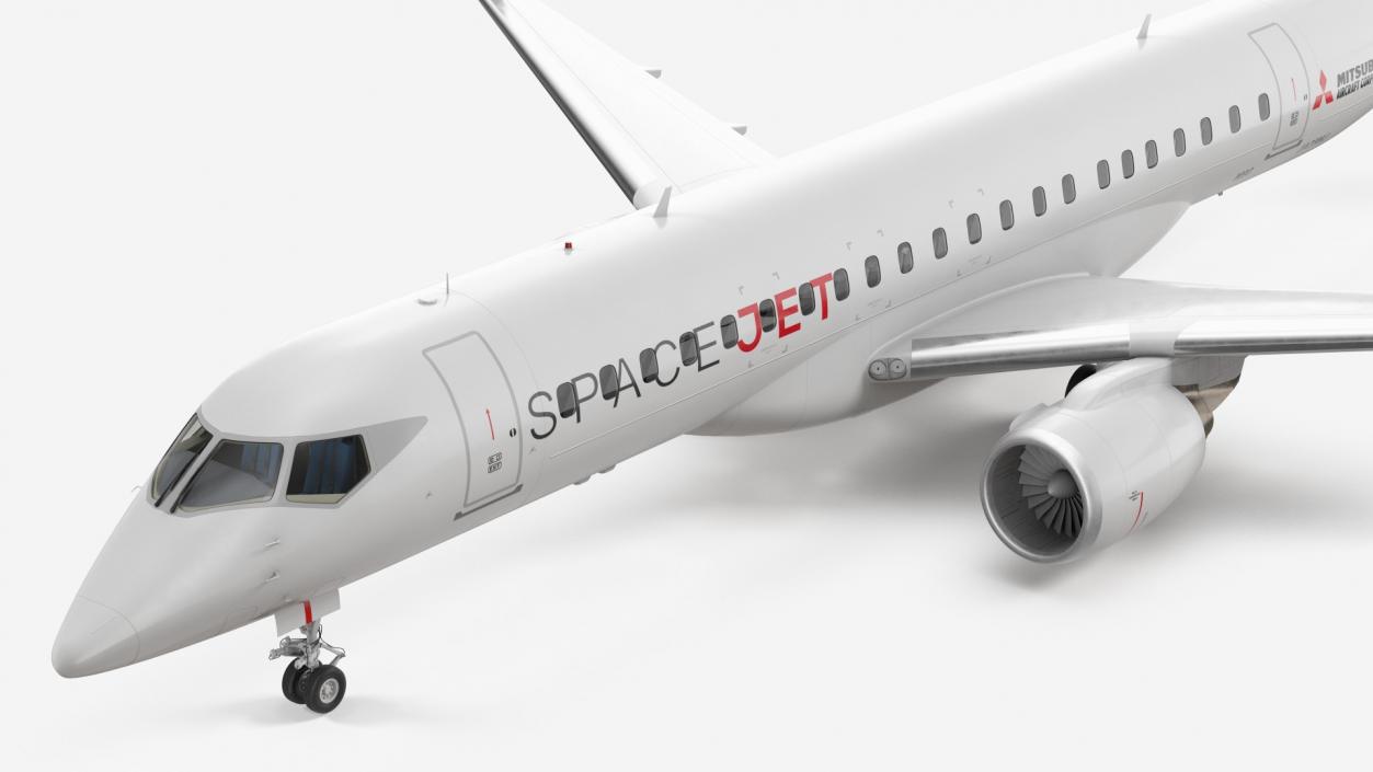 3D Mitsubishi SpaceJet M90 model