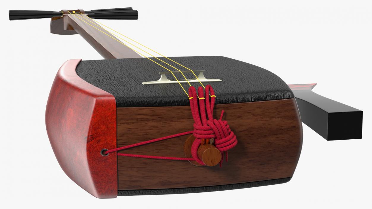 Shamisen Black 3D model